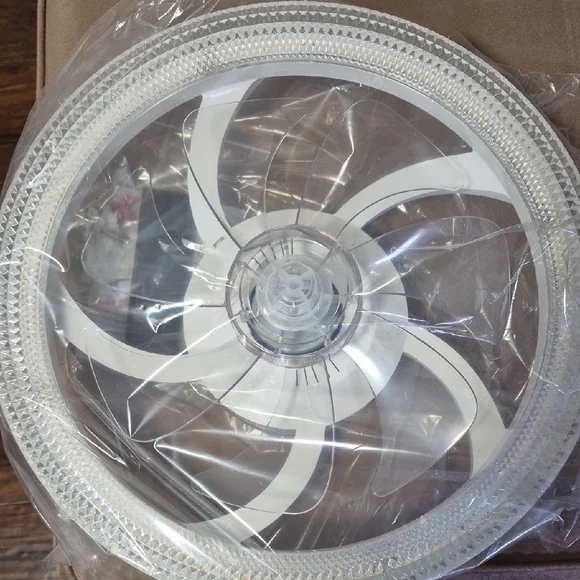 Ceiling Light With Fan And Remote. - Picture 1 of 3